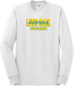 Jerzees L/S T-Shirt, White